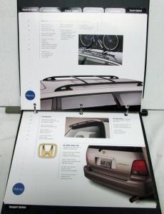 1997 Honda Optional Equipment Features Accord Civic Del Sol Prelude Odyssey CR-V