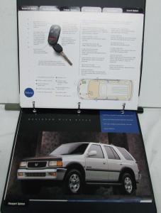 1997 Honda Optional Equipment Features Accord Civic Del Sol Prelude Odyssey CR-V