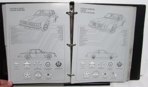 1981 Oldsmobile Color Trim Toronado Omega Cutlass Delta 99 Royale Custom 98