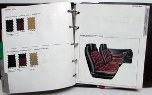 1976 Mercury Color & Upholstery Grand Monarch Ghia Cougar XR7 LE Capri II Ghia