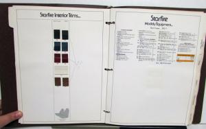 1975 Oldsmobile Advance Ordering Information Toronado Starfire Cutlass 98 Omega
