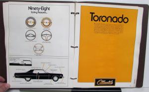 1975 Oldsmobile Advance Ordering Information Toronado Starfire Cutlass 98 Omega
