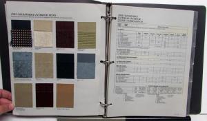 1981 Oldsmobile Advance Ordering Info Toronado 98 Custom Cruiser Cutlass Omega