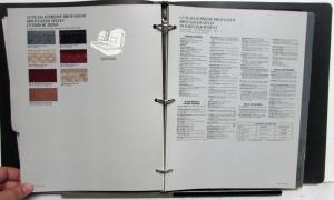 1981 Oldsmobile Advance Ordering Info Toronado 98 Custom Cruiser Cutlass Omega