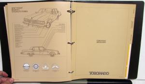 1982 Oldsmobile Advance Ordering Info Toronado Delta Omega Cutlass CustomCruiser
