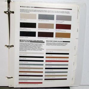 1982 Buick Advance Information Regal LeSabre Riviera Century Electra Skylark
