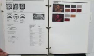 1982 Buick Advance Information Regal LeSabre Riviera Century Electra Skylark
