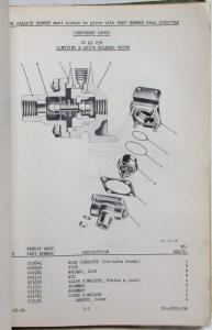 1955 Mack H6OST Model Truck Parts Book - Number 2285