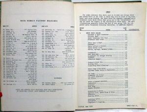 1954 Mack H6OT Model Truck Parts Book - Number 2250