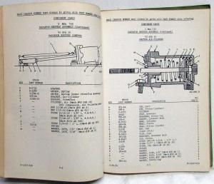 1954 Mack H6OT Model Truck Parts Book - Number 2250
