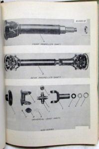 1956 Mack H62T Model Truck Parts Book - Number 2346