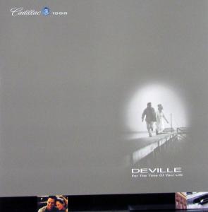 1998 Cadillac Deville Concours Northstar Sales Brochure FOLDER Original
