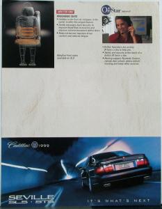 1999 Cadillac Deville Seville Escalade Eldorado Set of 4 Sales Folders Originals