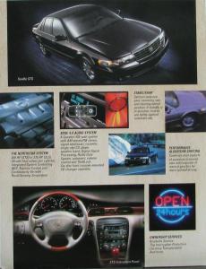 1999 Cadillac Deville Seville Escalade Eldorado Set of 4 Sales Folders Originals