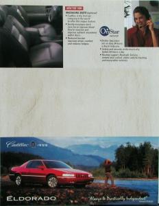 1999 Cadillac Deville Seville Escalade Eldorado Set of 4 Sales Folders Originals