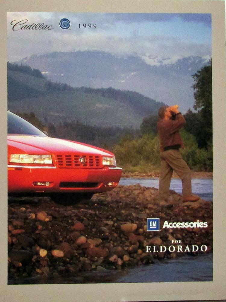 1999 Cadillac Eldorado GM Accessories Sales Brochure Folder Original