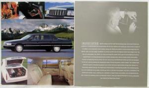 1999 Cadillac Fleetwood Limited Superior Coaches Luxury Sedan Sales Brochure