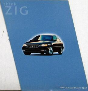 1999 Cadillac Catera & Sport Sales Folder Brochure Original