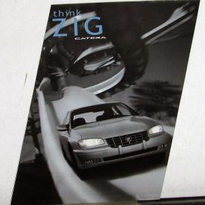 1999 Cadillac Catera & Sport Sales Folder Brochure Original