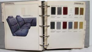 1984 Color & Trim Selections Crown Victoria Thunderbird Mustang Ranger F-Series