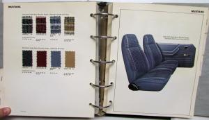 1984 Color & Trim Selections Crown Victoria Thunderbird Mustang Ranger F-Series