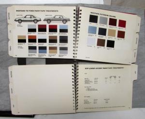 1984 Color & Trim Selections Crown Victoria Thunderbird Mustang Ranger F-Series