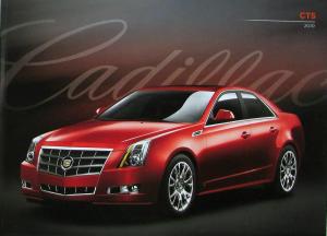 2010 Cadillac CTS & CTS-V Sales Brochure Original