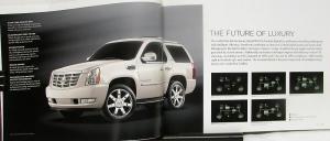 2010 Cadillac Escalade Hybrid EXT ESV Sales Brochure Original