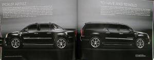 2010 Cadillac Escalade Hybrid EXT ESV Sales Brochure Original