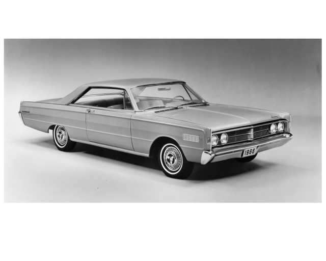 1966 Mercury Monterey 2 Door Hardtop Press Photo and Release 0156