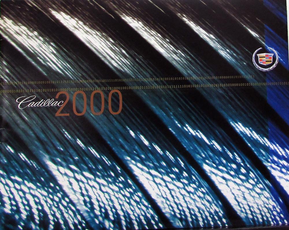 2000 Cadillac Deville Seville Escalade Catera Eldorado Sales Brochure Original
