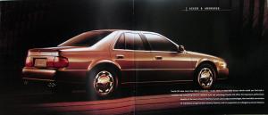2000 Cadillac Seville & STS SLS Sales Brochure with Color Guide Original