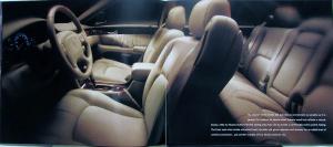 2000 Cadillac Seville & STS SLS Sales Brochure with Color Guide Original