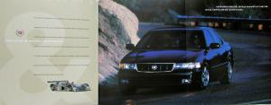 2001 Cadillac Seville Sales Brochure & Interior & Exterior Paint Chip Sheet Orig