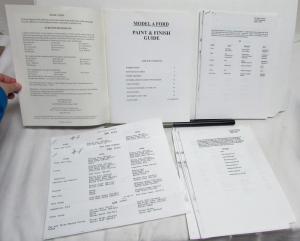 Model A Ford Paint & Finish Guide 2ND Edition REV