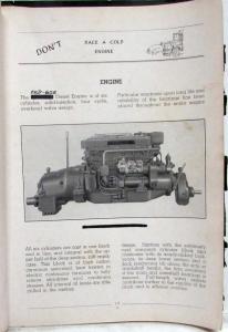 1941 Mack ENDM-605 Diesel Truck Engine Maintenance Shop Manual