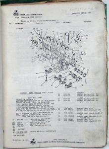 1974-1976 Mack U686ST ENDT676 Model Truck Parts Book - Number 5756