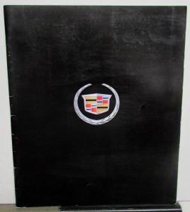 2002 2003 Cadillac CTS Escalade EXT Deville Seville Eldorado Sales Brochure Orig