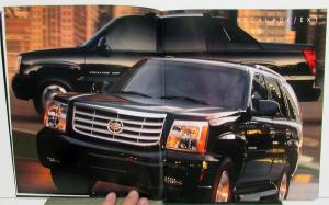 2002 2003 Cadillac CTS Escalade EXT Deville Seville Eldorado Sales Brochure Orig