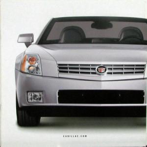 2004 Cadillac XLR Convertible Sales Brochure Original