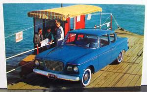1960 Studebaker Lark Post Cards Set of 4 Hardtop Wagon Convertible Sedan NOS