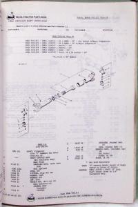 1968-1969 Mack RS773LST 3493 Model Truck Parts Book - Number 7671