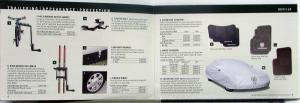 2003 Cadillac CTS Deville Seville Escalade EXT Accessories Sales Brochure Orig