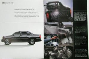 2003 Cadillac XLR CTS Escalade ESV EXT Deville Seville Sales Brochure Original