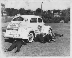 1937 Ford Deluxe FORD Safety Training Car Bergen County Press Photo 0412
