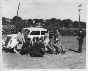 1937 Ford Deluxe FORD Safety Training Car Bergen County Press Photo 0414