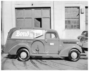 1939 Ford Panel Delivery Press Photo 0396 - Bond Bread - General Baking Company