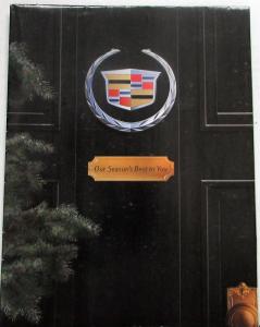 2004 Cadillac SRX Deville CTS Escalade EXT ESV Sales Brochure Folder Poster Orig