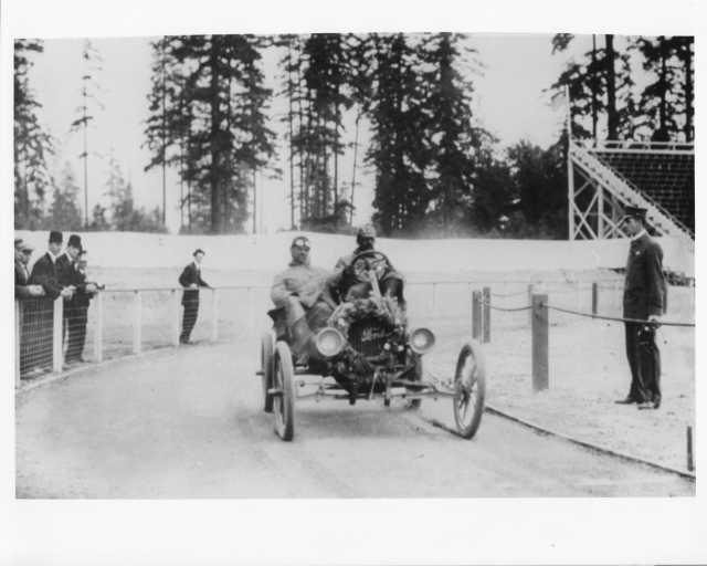 1909 Ford Model T Winning New York to Seattle Race Press Photo and Release 0404