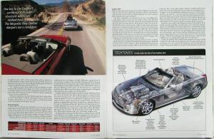 2004 Cadillac XLR CTS SRX 05 STS Review Motor Trend Sales Brochure Magazine